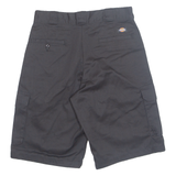 DICKIES Mens Workwear Shorts Black Loose M W30