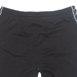 KAPPA Cut Off Mens Sports Shorts Black Relaxed 2XL W32