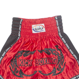 RUPLA Kickboxing Mens Sports Shorts Red Relaxed M W24