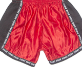 RUPLA Kickboxing Mens Sports Shorts Red Relaxed M W24