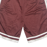 CHAMPION Mens Sports Shorts Maroon Relaxed M W30