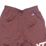 CHAMPION Virginia Tech USA Mens Sports Shorts Maroon Relaxed M W28