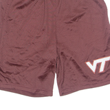 CHAMPION Virginia Tech USA Mens Sports Shorts Maroon Relaxed M W28