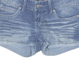 LEVI'S Turn Up Womens Denim Shorts Blue S W30