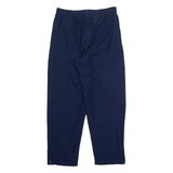 ADIDAS Womens Track Pants Blue Straight UK 16 W32 L30