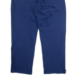 NIKE Womens Track Pants Blue Straight L W32 L32
