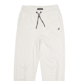 KANGOL Mens Joggers Cream Tapered L W28 L28