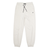 KANGOL Mens Joggers Cream Tapered L W28 L28