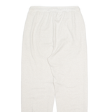 KANGOL Mens Joggers Cream Tapered L W28 L28