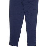 PUMA Womens Track Pants Blue Skinny UK 6 W28 L27