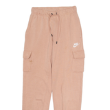 NIKE Womens Joggers Pink Tapered XS W26 L30