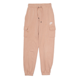 NIKE Womens Joggers Pink Tapered XS W26 L30