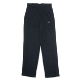 ADIDAS Mens Sweatpants Black Straight XS W26 L31