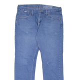 HOLLISTER Distressed Mens Jeans Blue Slim Straight W36 L32