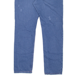 HOLLISTER Distressed Mens Jeans Blue Slim Straight W36 L32