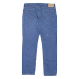 HOLLISTER Distressed Mens Jeans Blue Slim Straight W36 L32