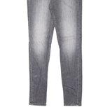 CALVIN KLEIN JEANS Womens Jeans Grey Slim Skinny Stone Wash W28 L30