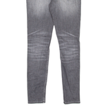 CALVIN KLEIN JEANS Womens Jeans Grey Slim Skinny Stone Wash W28 L30