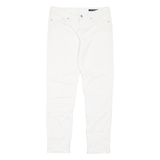 TOMMY HILFIGER Womens Jeans White Slim Skinny W26 L27