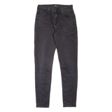 LEE Scarlett High Womens Jeans Black Slim Skinny W28 L30