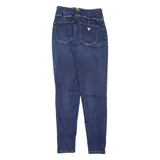 GUESS Curve X High Womens Jeans Blue Slim Skinny Stone Wash W29 L29
