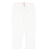 TOMMY HILFIGER Womens Jeans White Slim Skinny W26 L28