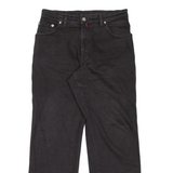 PIERRE CARDIN Mens Jeans Black Relaxed Straight W30 L30