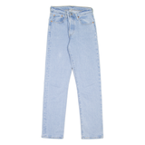 LEVI'S 501 Jeans Womens Blue Regular Straight W24 L29