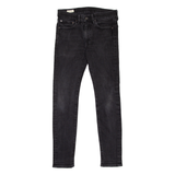 LEVI'S 519 BIG E Jeans Mens Black Slim Skinny W31 L32