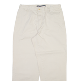 NAUTICA Mens Trousers Beige Relaxed Straight W34 L31