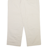 NAUTICA Mens Trousers Beige Relaxed Straight W34 L31