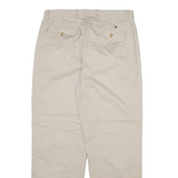 TOMMY HILFIGER Mens Trousers Beige Regular Straight W34 L32