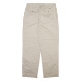 TOMMY HILFIGER Mens Trousers Beige Regular Straight W34 L32