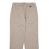 NAUTICA Mens Trousers Beige Regular Straight W34 L32