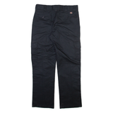 DICKIES Cargo Mens Trousers Black Regular Straight W34 L32