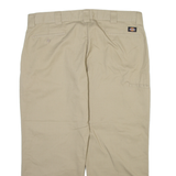 DICKIES Mens Trousers Beige Relaxed Straight W40 L27