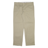 DICKIES Mens Trousers Beige Slim Straight W36 L31