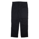 DICKIES Mens Trousers Black Regular Straight W36 L32