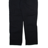 DICKIES Mens Trousers Black Regular Straight W36 L32