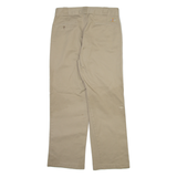 DICKIES 874 Workwear Mens Trousers Beige Regular Straight W32 L30