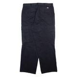 DICKIES Cargo Mens Trousers Black Regular Straight W34 L29