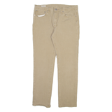LEVI'S 511 Big E Mens Trousers Beige Slim Straight W34 L29