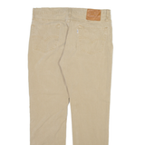 LEVI'S 511 Big E Mens Trousers Beige Slim Straight W34 L29