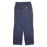 CARHARTT Mens Trousers Blue Relaxed Straight W32 L32
