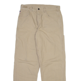 CARHARTT Mens Trousers Beige Relaxed Straight W34 L31