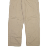 CARHARTT Mens Trousers Beige Relaxed Straight W34 L31