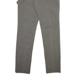 DICKIES Carpenter Womens Trousers Grey Slim Straight W30 L30