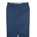 DICKIES 874 Workwear Mens Trousers Black Regular Straight W38 L30