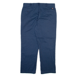 DICKIES 874 Workwear Mens Trousers Black Regular Straight W38 L30