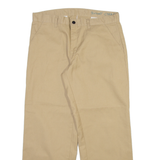 DICKIES Mens Trousers Beige Regular Straight W34 L30
